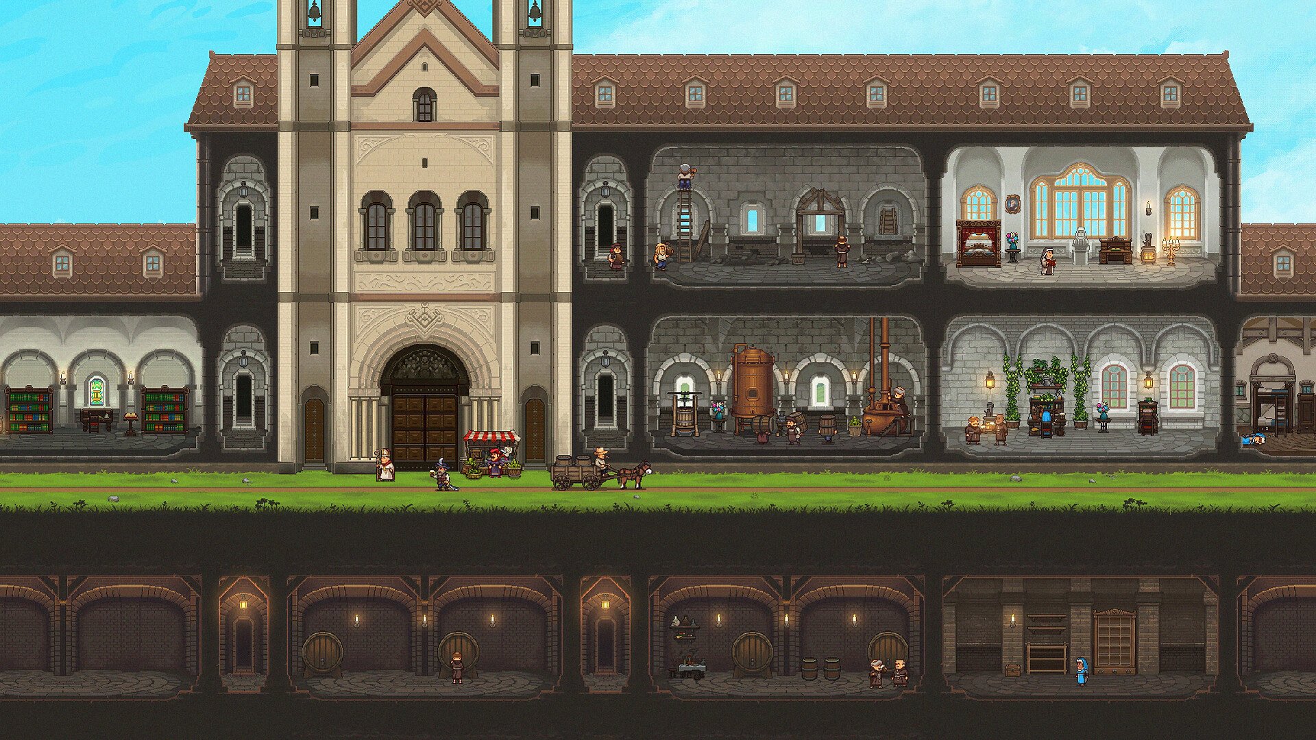 Ale Abbey - Monastery Brewery Tycoon screenshot
