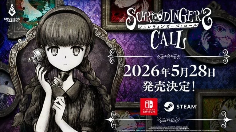 Schrodinger’s Call vyjde 28. května, dorazí nově i na Switch