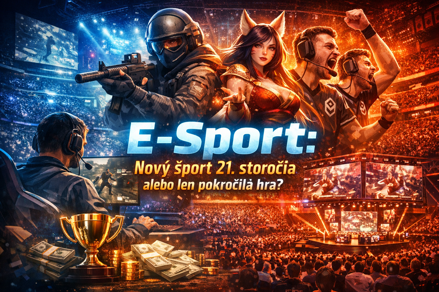 E‑sport v roku 2026: Ako sa z hier stáva skutočný šport s miliónmi fanúšikov