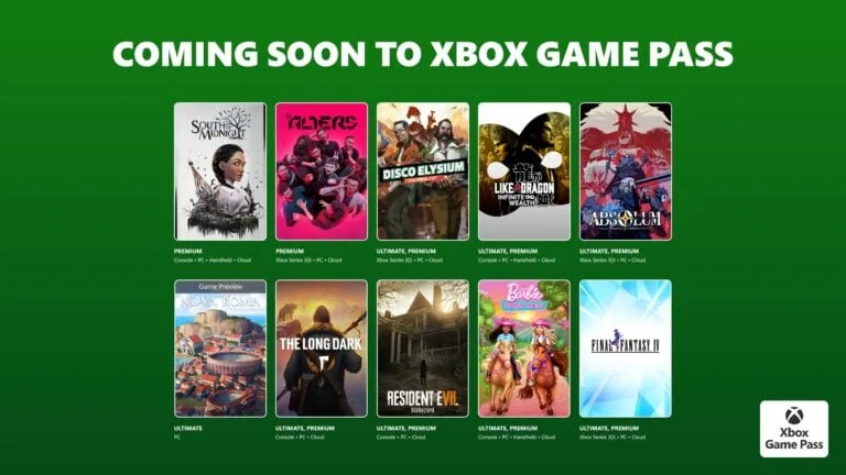 Game Pass na konci března posílí Disco Elysium, Resident Evil 7, Like a Dragon i Final Fantasy IV