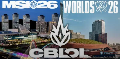 CBLOL získava druhý slot na Worlds 2026 a priamy postup na MSI. Riot mení pravidlá