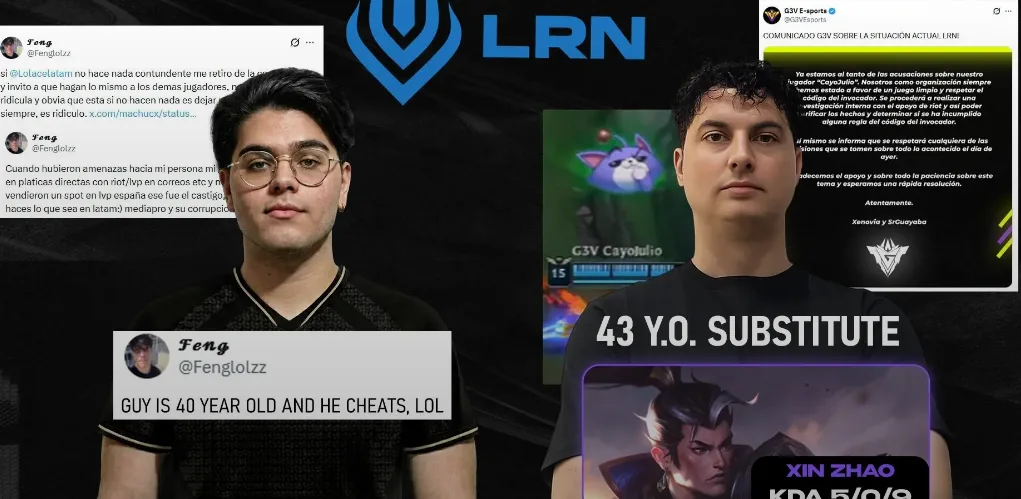 LRN League of Legends škandál: podozrenie na account sharing otriaslo scénou v Latinskej Amerike