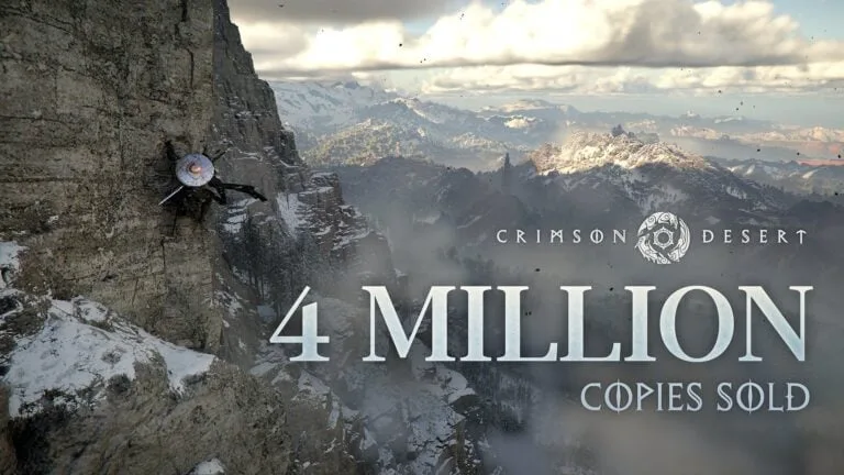 Crimson Desert už prodalo přes čtyři miliony kopií