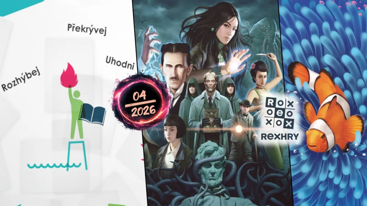 Novinky od REXhry v apríli