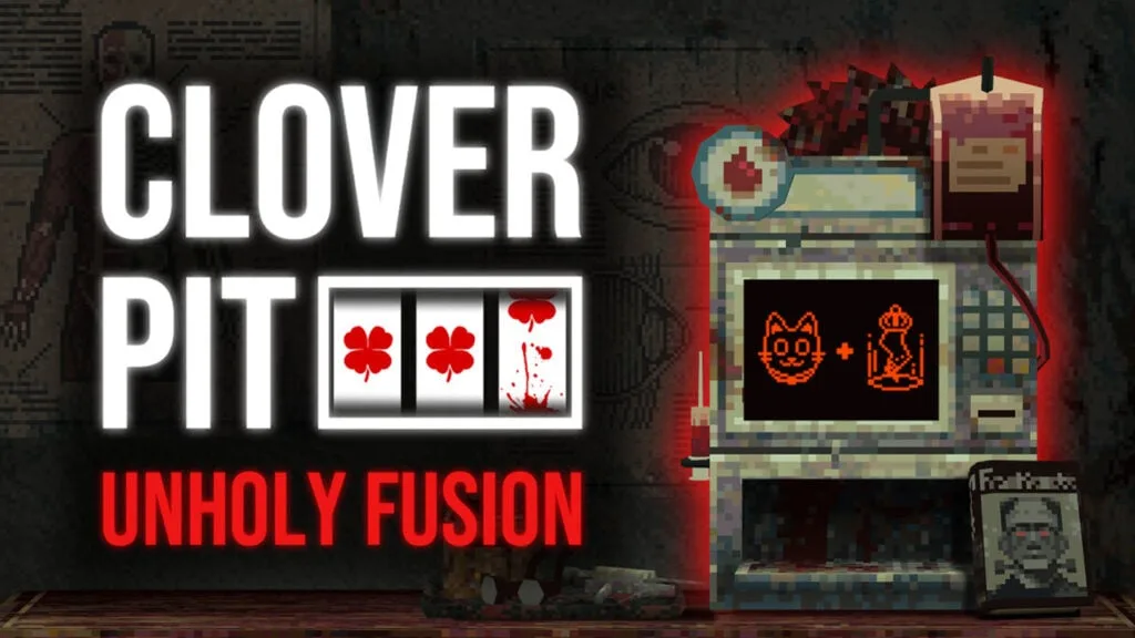 Hororový roguelite CloverPit rozšiřuje DLC Unholy Fusion. Dorazil i bezplatný update 1.4