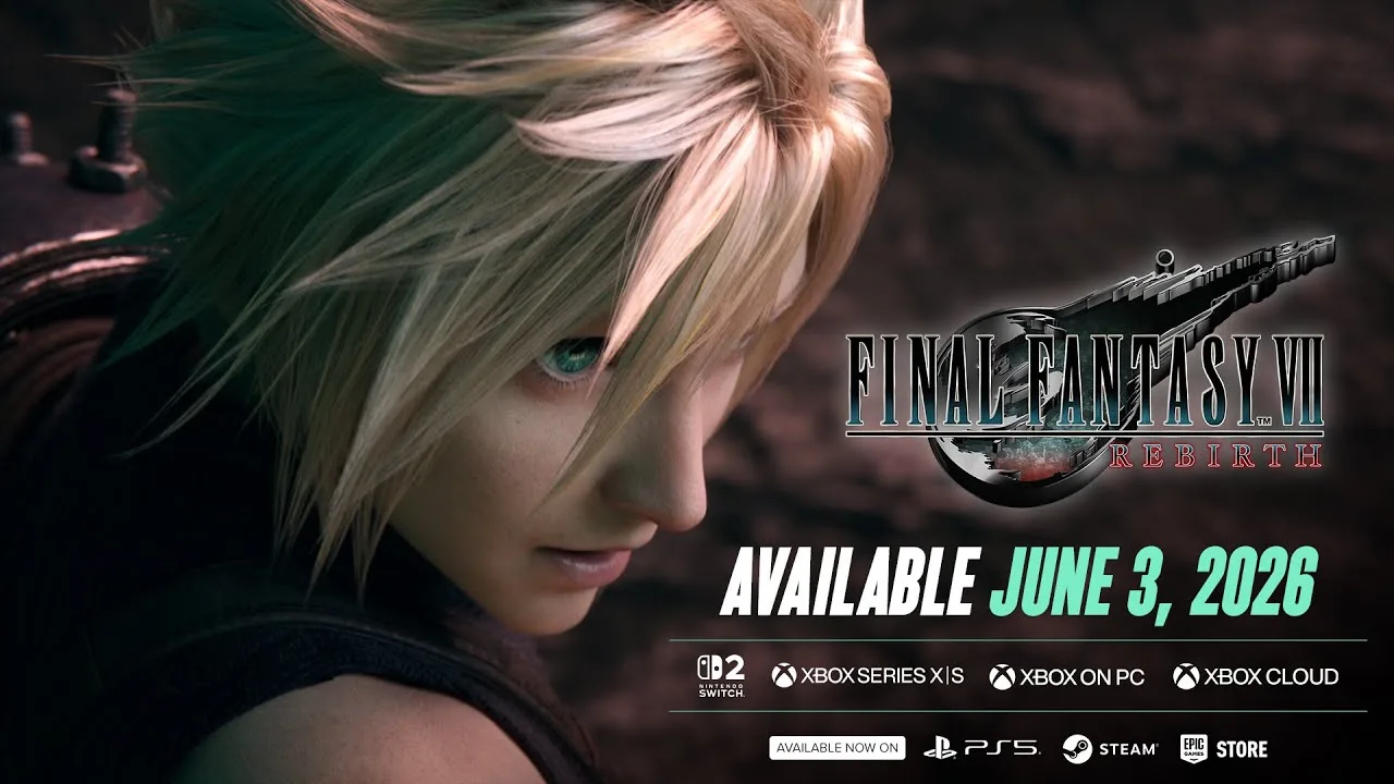 Demo Final Fantasy VII Rebirth teraz k dispozícii na Nintendo Switch 2 a Xbox Series X|S