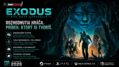 Exodus RPG odhaľuje konverzačný systém: Nové gameplay video ukazuje rozhodnutia hráča a sci-fi príbeh