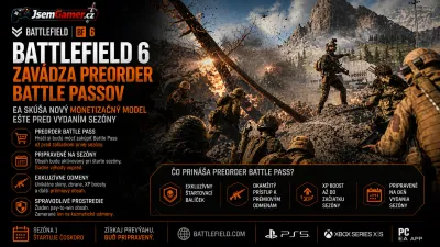 Battlefield 6 zavádza preorder battle passov: EA skúša nový monetizačný model ešte pred vydaním sezóny