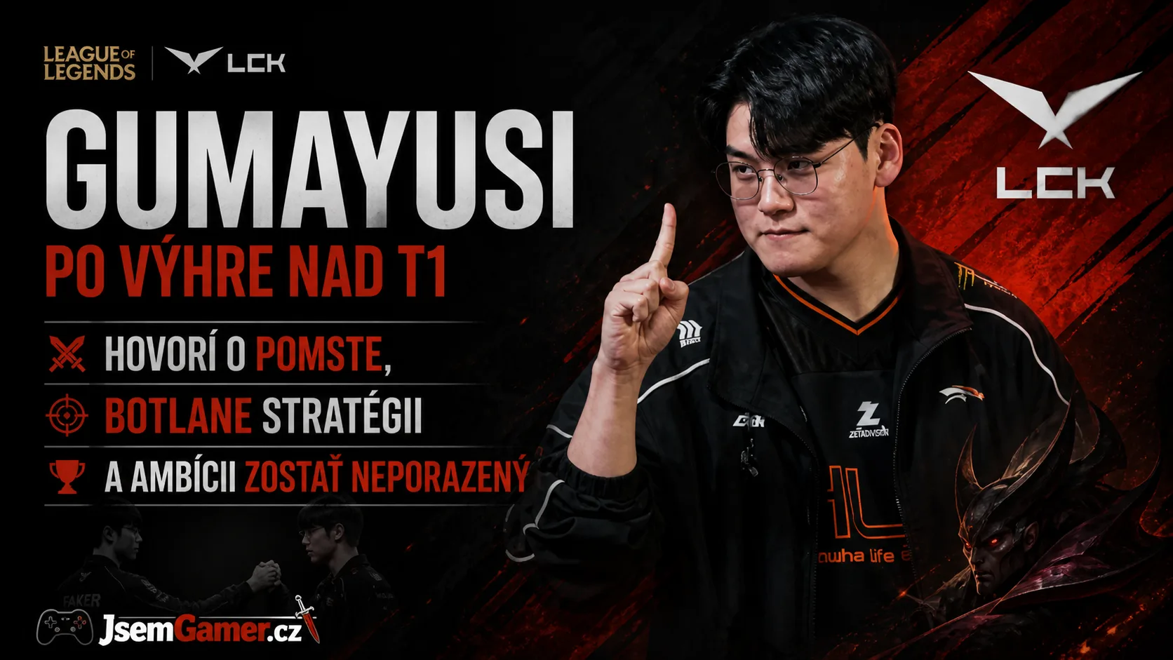 League of Legends LCK: Gumayusi po výhre nad T1 hovorí o pomste, botlane stratégii a ambícii zostať neporazený