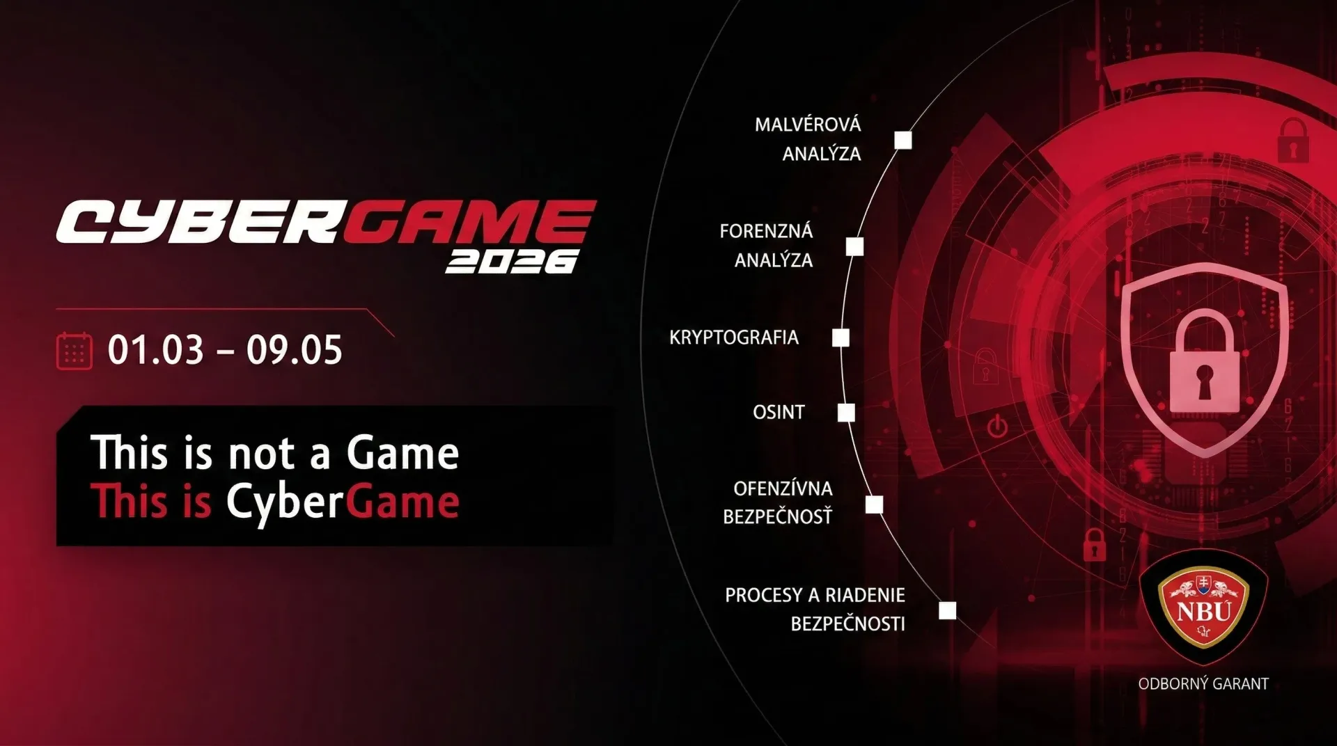 Správa pre budúcnosť: CyberGame 2026 hlási rekordnú účasť a záujem o kyberbezpečnostné témy majú najmä študenti