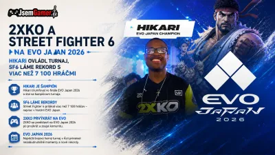 2XKO a Street Fighter 6 na EVO Japan 2026: Hikari ovládol turnaj, SF6 láme rekord s viac než 7 100 hráčmi
