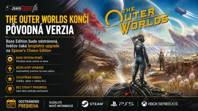 The Outer Worlds končí v pôvodnej verzii: Base Edition bude odstránená, hráčov čaká bezplatný upgrade na Spacer’s Choice Edition