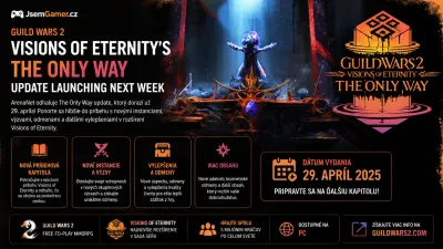Guild Wars 2 dostáva veľký update Visions of Eternity! Nová mapa, príbeh aj legendárne predmety prídu už budúci týždeň