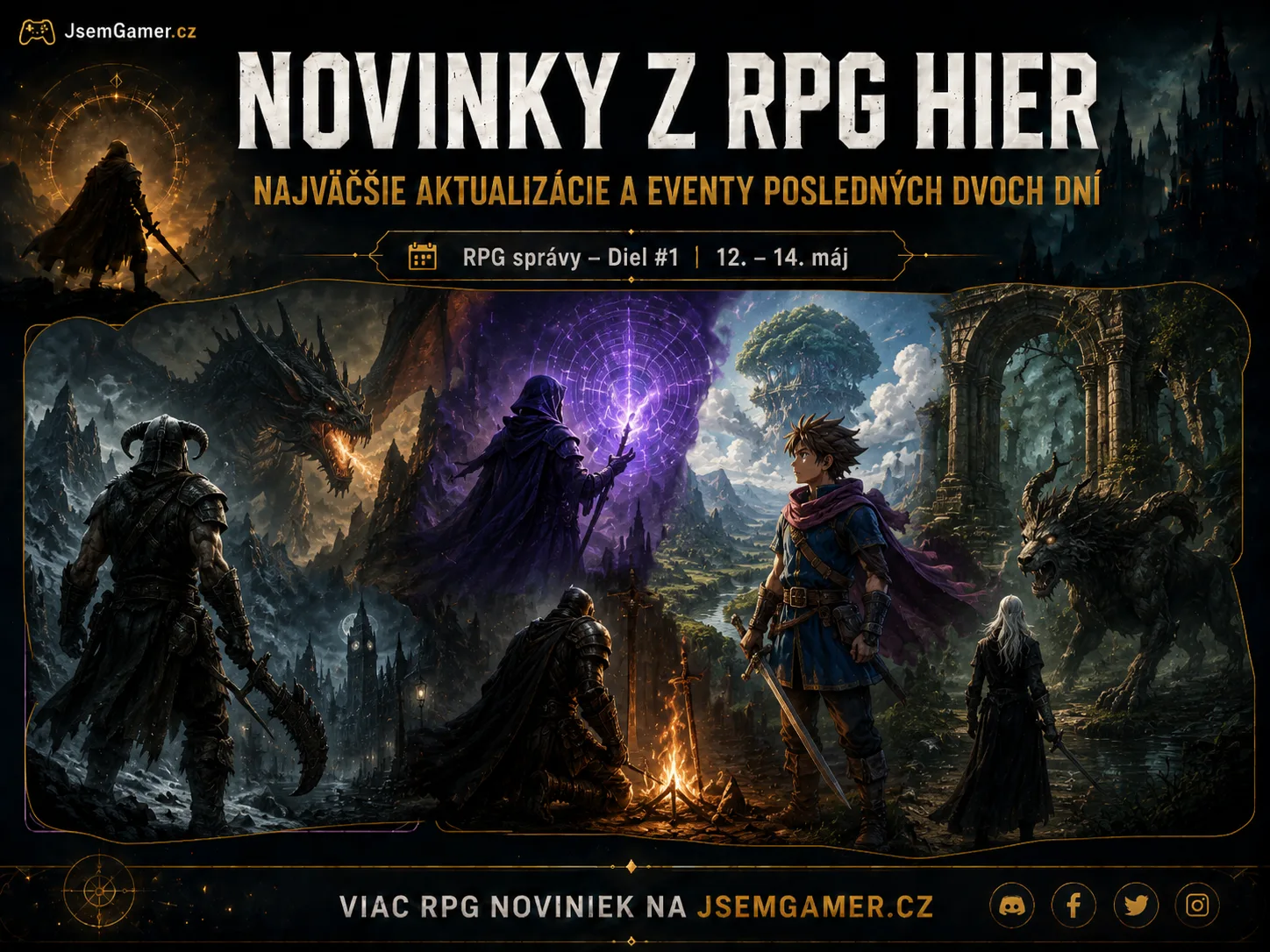 Novinky z RPG hier: Najväčšie aktualizácie a eventy posledných dvoch dní