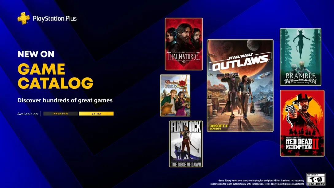 Májové novinky v rámci predplatného PlayStation Plus Extra a Premium sú tu