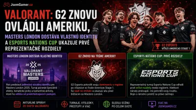 VALORANT: G2 znovu ovládli Ameriku, Masters London dostáva vlastnú identitu a Esports Nations Cup ukazuje prvé reprezentačné rozdiely