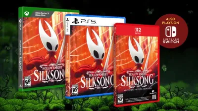 Hollow Knight: Silksong dostane krabicovou edici. Fangamer ji vydá v říjnu na PS5, Xbox Series a Switch 2