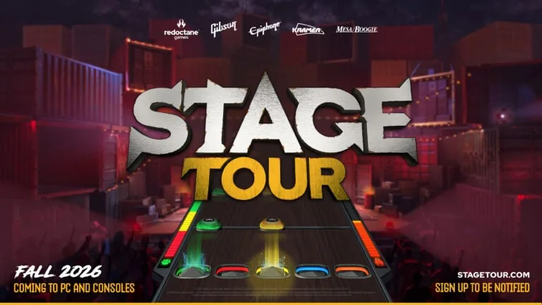 Stage Tour ukazuje nové záběry, první tracklist i oficiální nástroje. Chystá i kampaň inspirovanou roguelite hrami