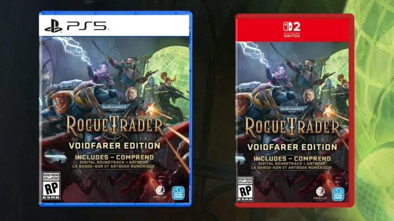 Warhammer 40,000: Rogue Trader dostane fyzickou Voidfarer Edition. Dorazí v říjnu na PS5 a Switch 2