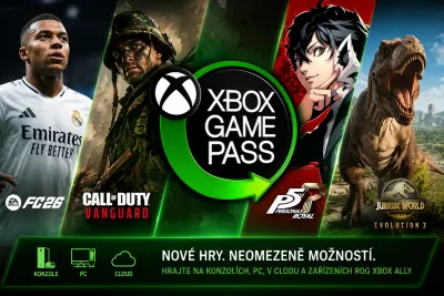 Xbox Game Pass rozšiřuje nabídku o EA Sports FC 26, Persona 5 Royal i další novinky. Sea of Thieves mezitím vstupuje do 20. sezóny