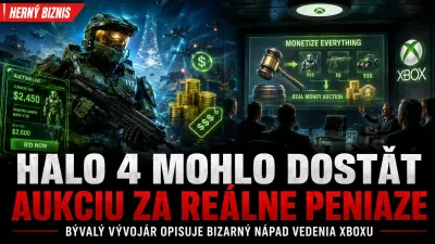 Halo 4 mohlo dostať aukciu za reálne peniaze. Bývalý vývojár opisuje bizarný nápad vedenia Xboxu