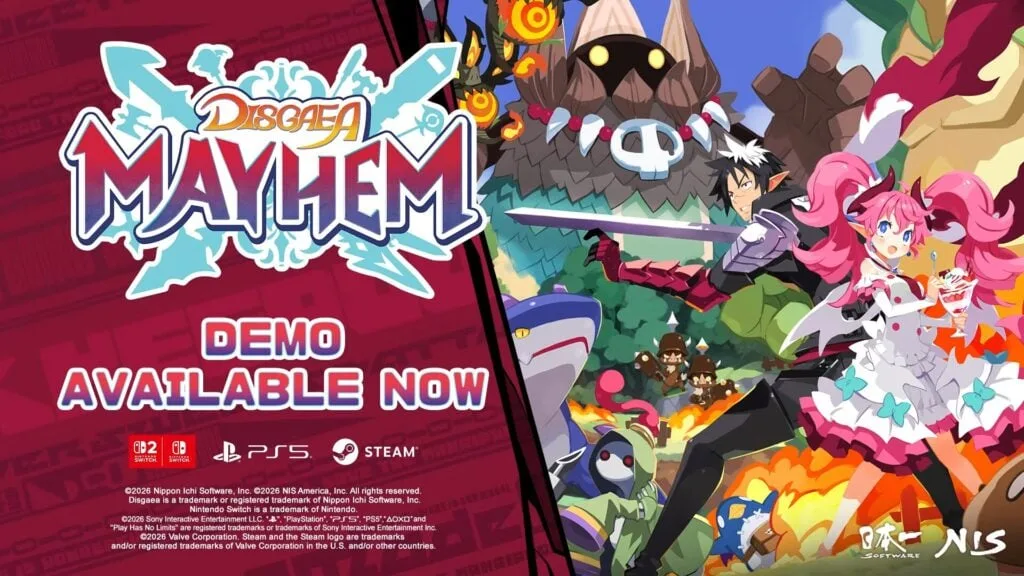  Disgaea Mayhem dostáva demo. Hráči si môžu vyskúšať sedem zbraní ešte pred vydaním