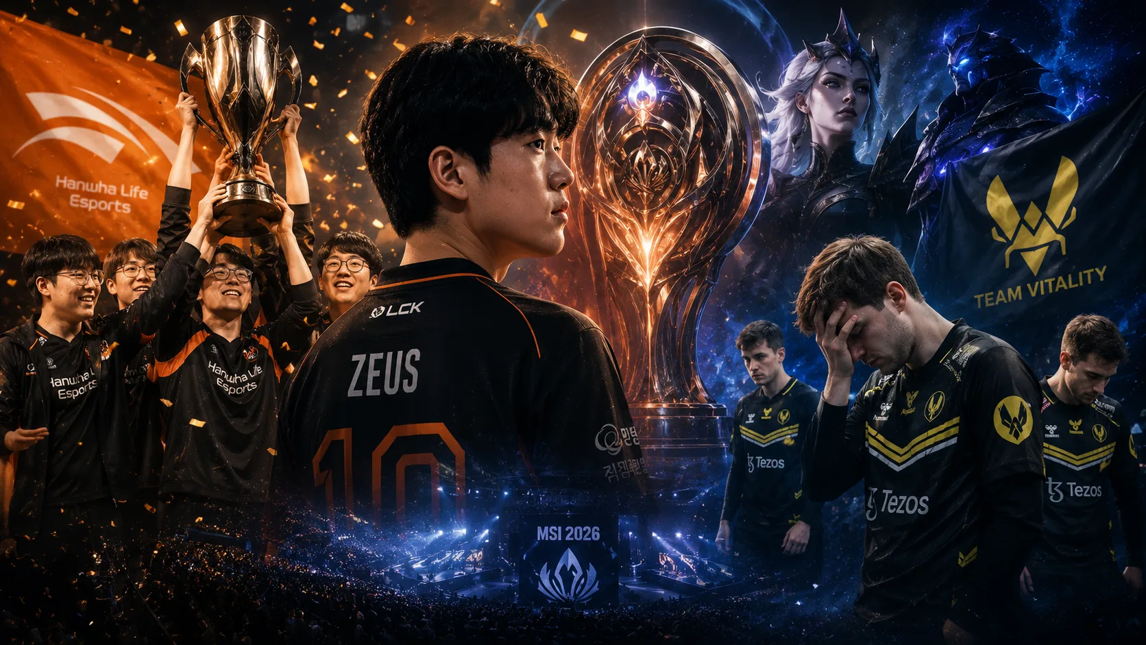 MSI 2026 zmenilo svet League of Legends. Hanwha Life vládne, Zeus píše históriu a Team Vitality začína odznova