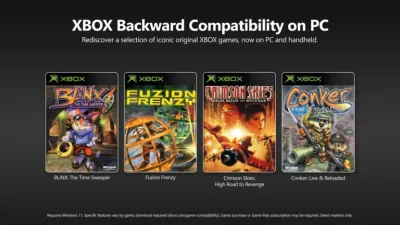 Xbox spouští zpětnou kompatibilitu na PC. První čtyři klasiky jsou dostupné už nyní