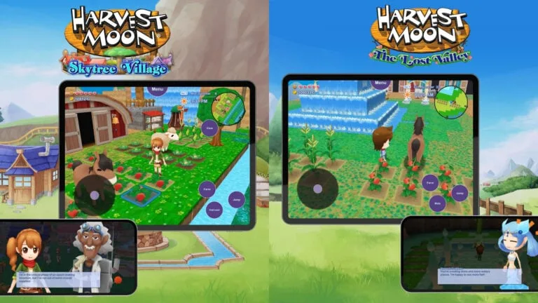 Harvest Moon: The Lost Valley a Skytree Village dorazily na mobily
