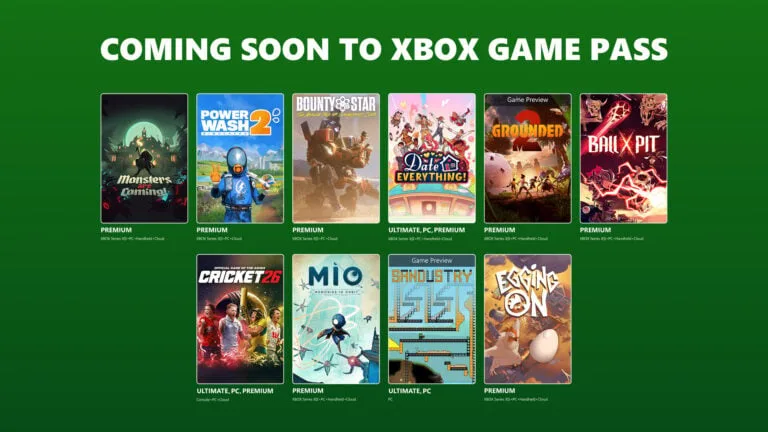 Xbox Game Pass v srpnu přidá Date Everything!, Cricket 26 a další hry