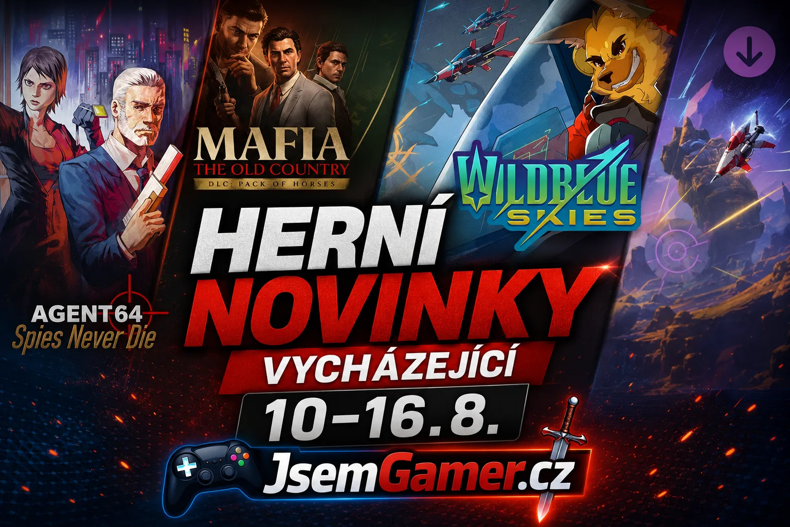 Herní novinky | 10.–16. srpna 2026