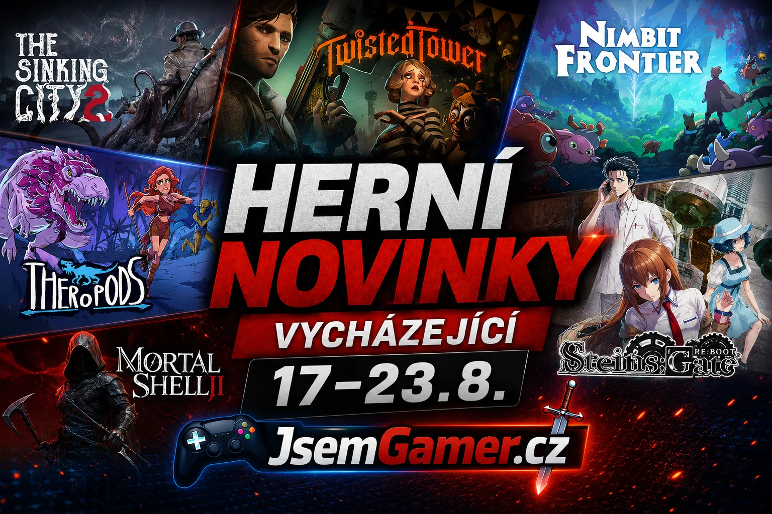 Herní novinky | 17.–23. srpna 2026