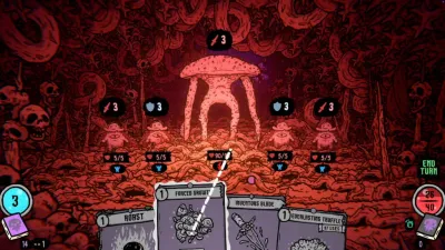 Shroom and Gloom vstúpi do Early Accessu 10. septembra. Kartový roguelike ponúkne dve cesty a stovky kariet