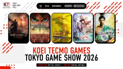 Koei Tecmo odhaľuje zostavu pre TGS 2026. Hrateľné budú Wo Long 2, Attack on Titan 3 aj nové Atelier