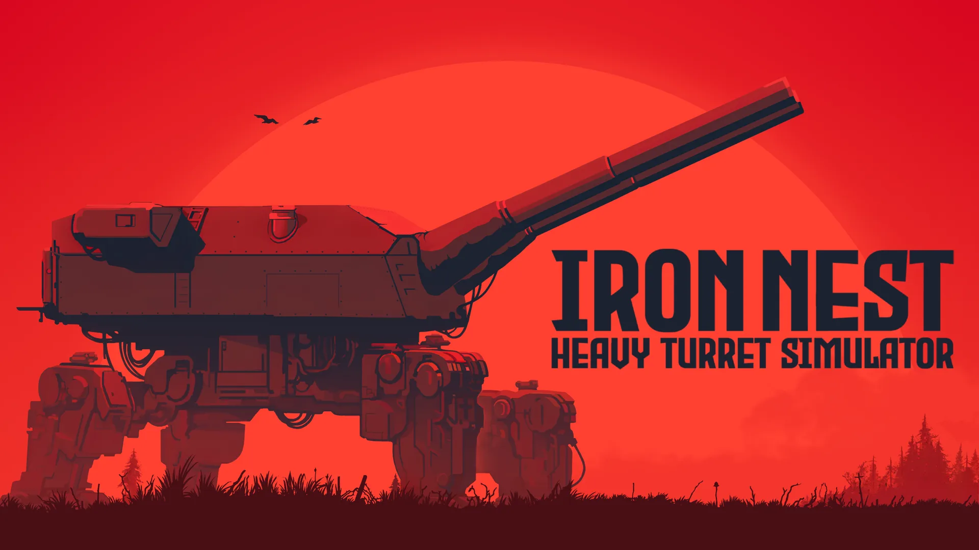 IRON NEST: Heavy Turret Simulator – recenze obřího dieselpunkového kolosu
