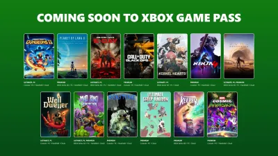 Xbox Game Pass rozšiřuje nabídku. Dorazí Gears of War: E-Day, Dune: Awakening nebo Minecraft Dungeons II