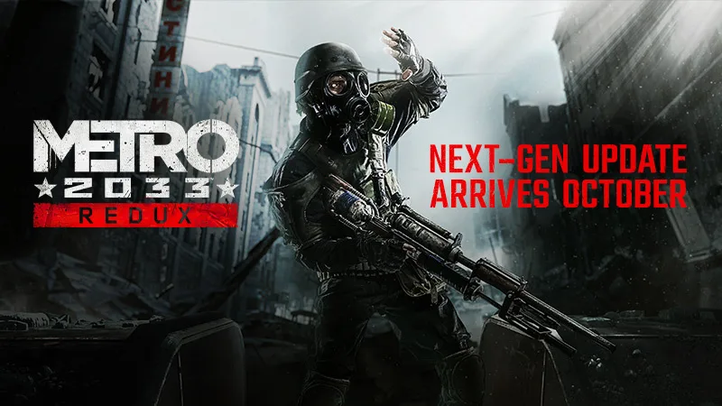 Metro Redux dostane next-gen verze pro PS5 a Xbox Series. Upgrade bude pro majitele zdarma