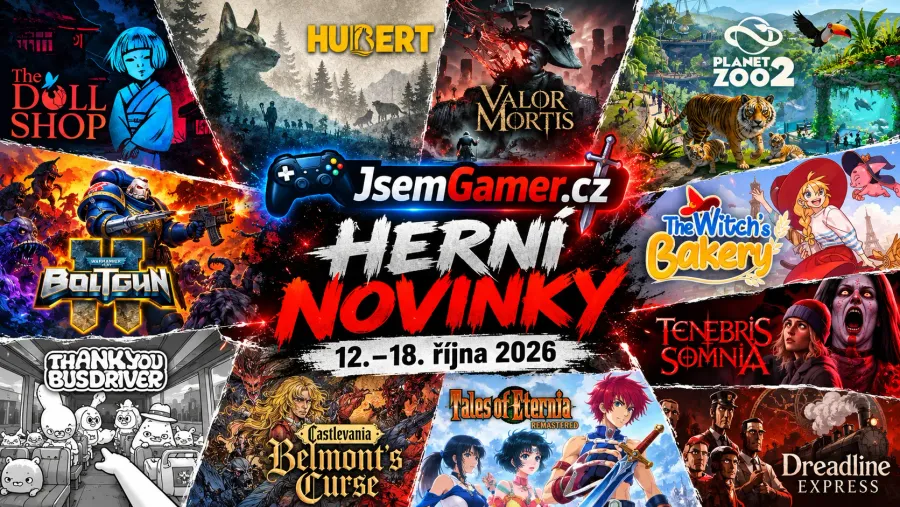 Herní novinky | 12.–18. října 2026