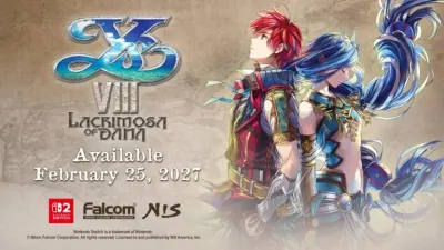 Ys VIII: Lacrimosa of DANA dorazí na Switch 2. Nabídne až 120 FPS i podporu GameShare