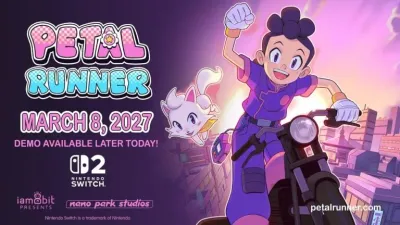 Petal Runner dorazí v březnu na Switch 2 a PC. Demo je dostupné už nyní