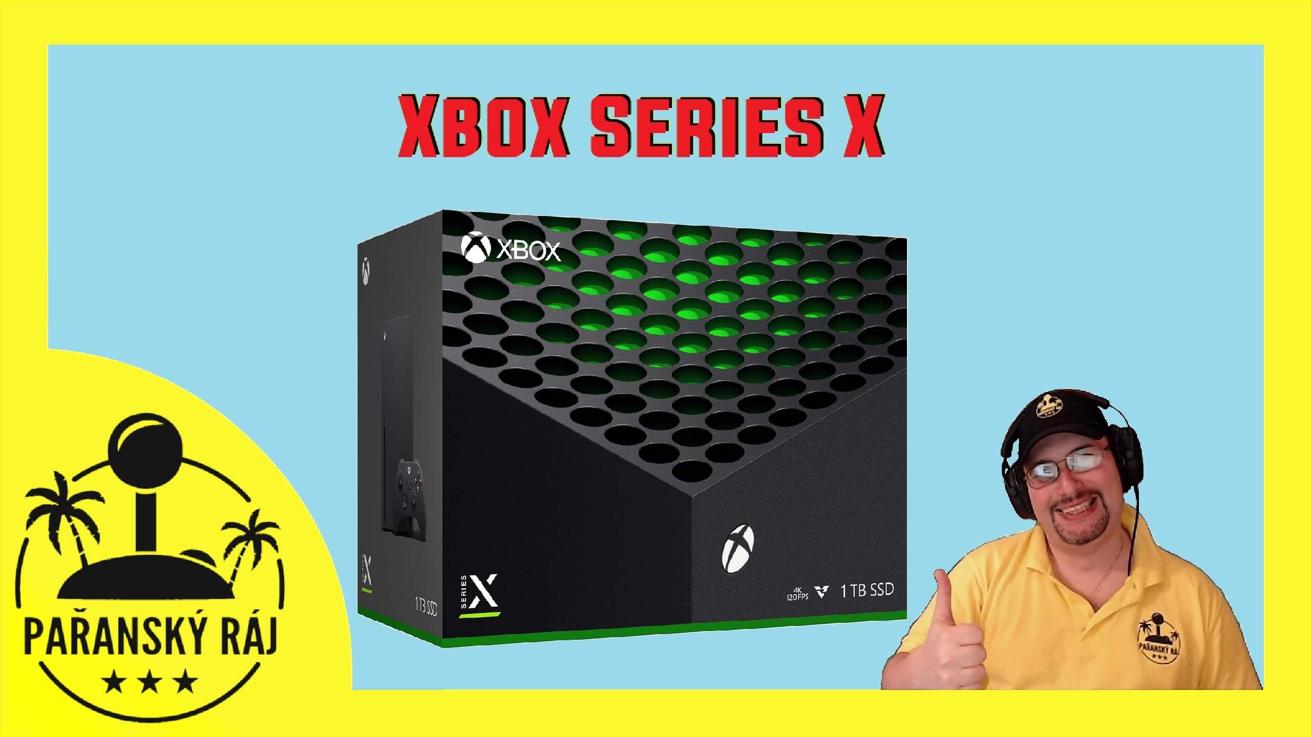 Xbox Series X - Pařanský Unboxing + Zprovoznění + Testování - recenze (rozměry, váha, spotřeba, gameplay)
