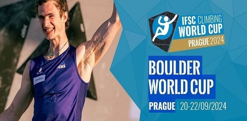 V Praze proběhne Světový pohár v boulderu 2024, což je sportovní lezení bez lana