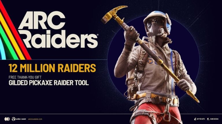 ARC Raiders překonal 12,4 milionu hráčů. V lednu padl rekord v souběžné hranosti